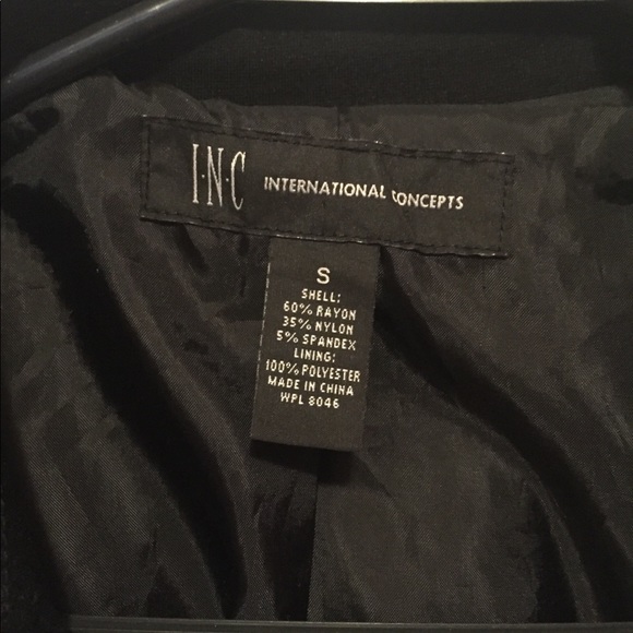 Inc. Women’s black jacket size S - Picture 2 of 4